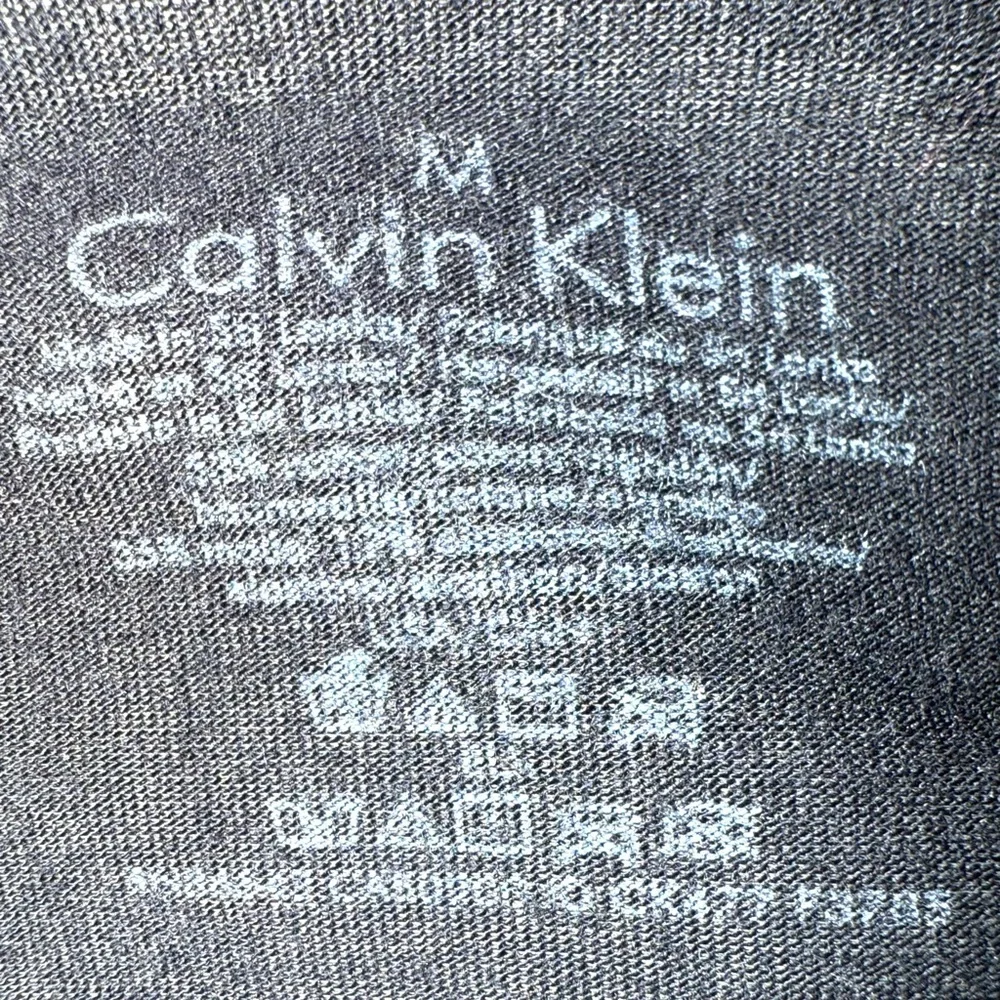 Calvin Klein size M Black Modern Cut unlined Cotton blend racerback Sports Bra